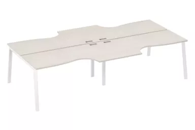 Рабочая станция со столами м/к TRE (4х160)