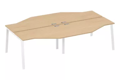 Рабочая станция со столами м/к TRE (4х140)