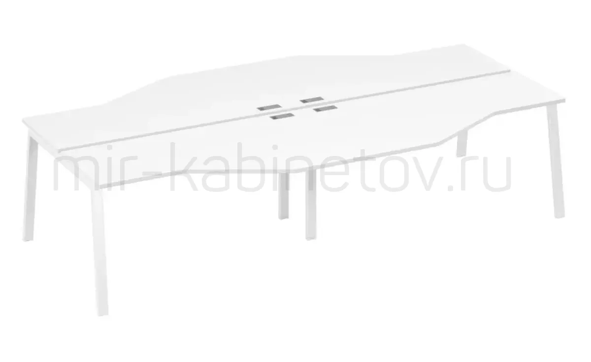 Рабочая станция со столами м/к TRE (4х160) – фото 1