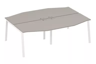 Рабочая станция со столами м/к TRE (4х120)