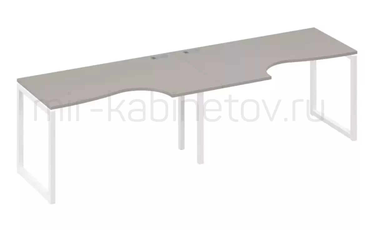 Рабочая станция со столами м/к QUATTRO (2х140) – фото 1