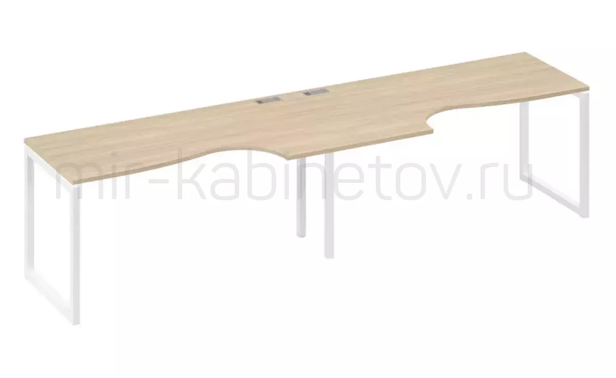 Рабочая станция со столами м/к QUATTRO (2х160) – фото 1