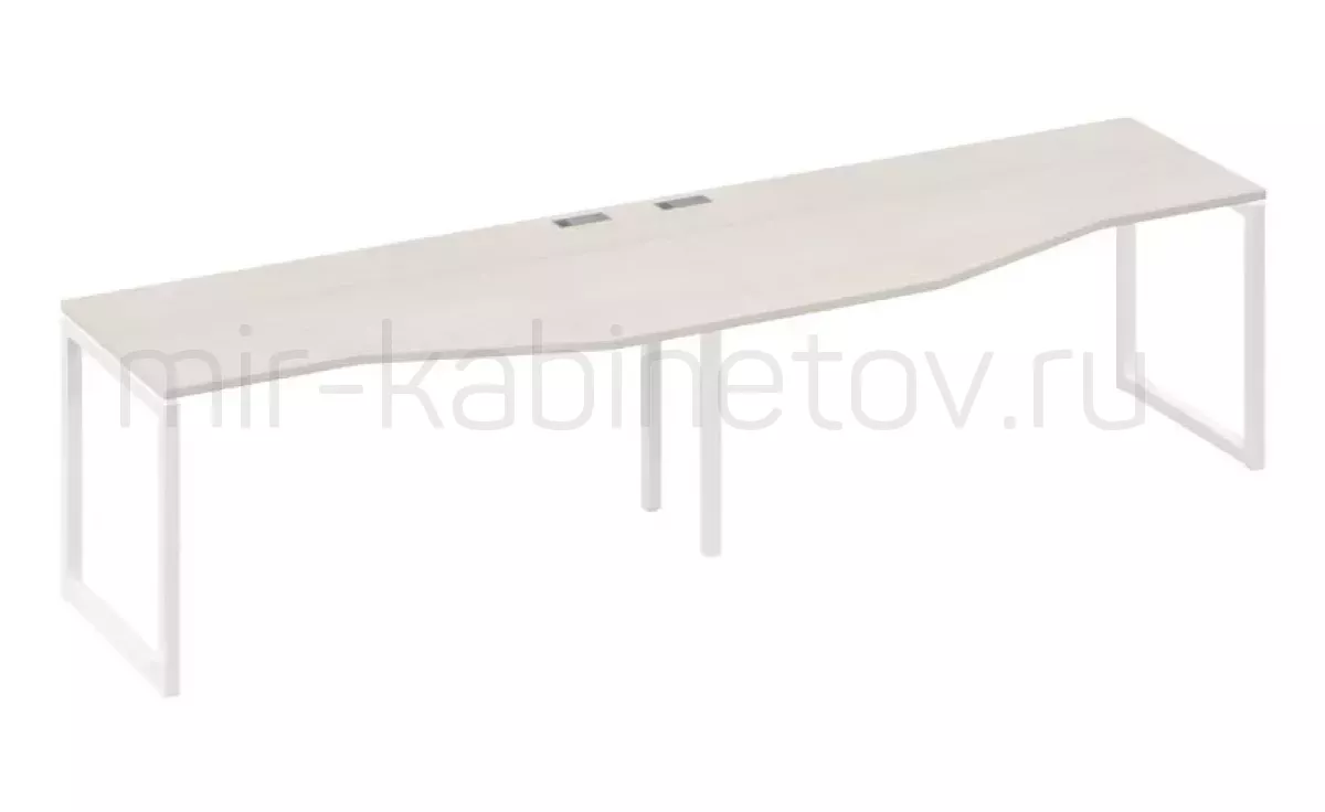 Рабочая станция со столами м/к QUATTRO (2х160) – фото 1