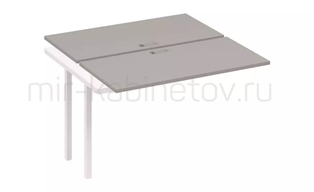 Секция стола рабочей станции м/к QUATTRO (2х120) – фото 1