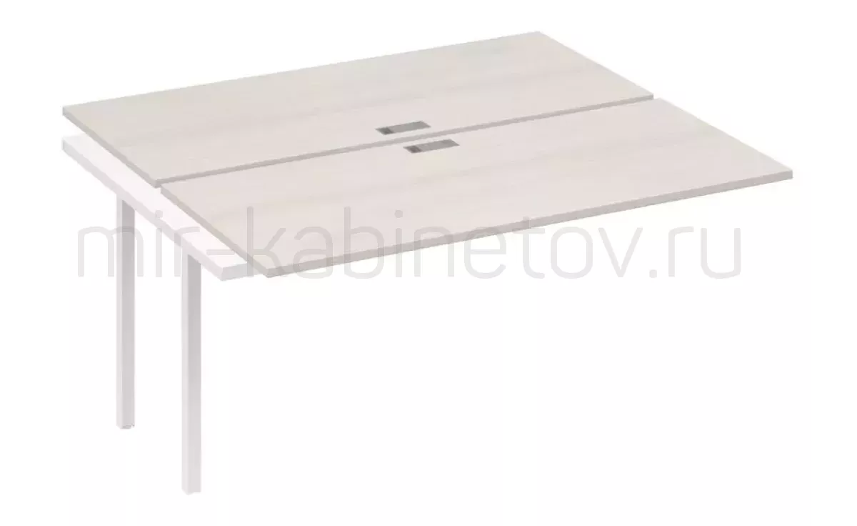 Секция стола рабочей станции м/к QUATTRO (2х160) – фото 1
