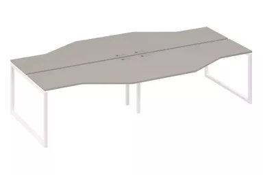 Рабочая станция со столами м/к QUATTRO (4х160)