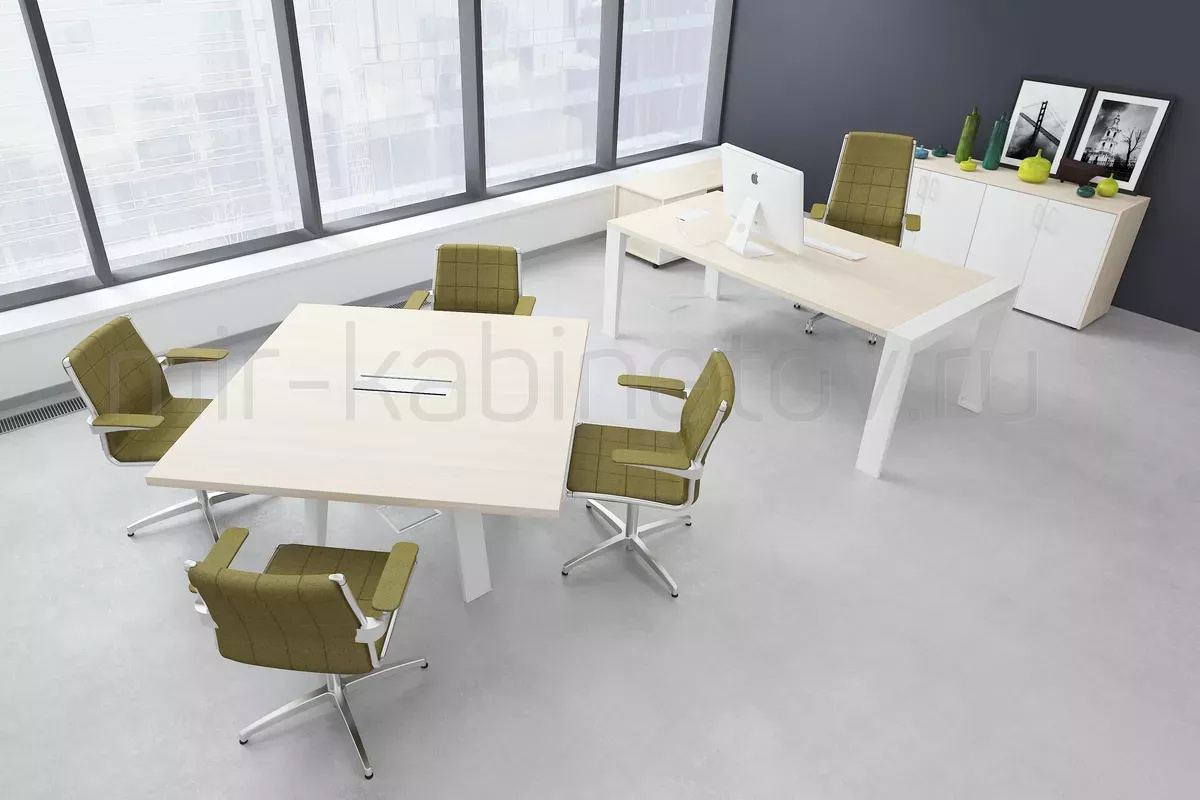Кабинет руководителя Mahia Executive Светлый дуб – фото 2