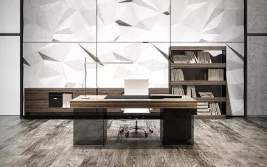 Кабинет руководителя Glass.Go Лимба темная – фото 6
